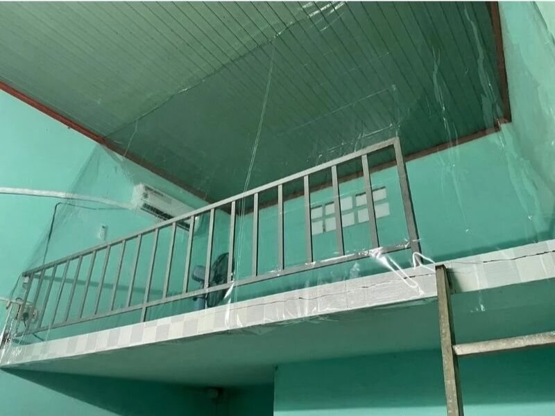 Tấm rèm pvc trong suốt 1m6 x 2m3 x 0.2mm