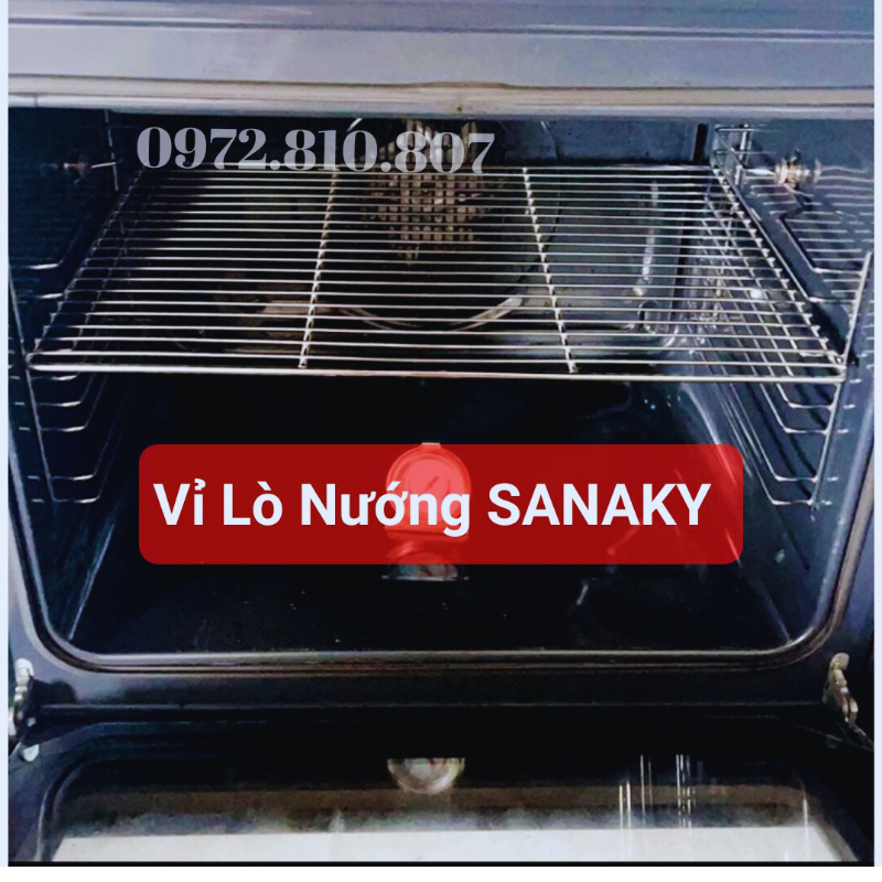 Vỉ nướng lò Sanaky. Nhận làm vỉ theo yêu cầu