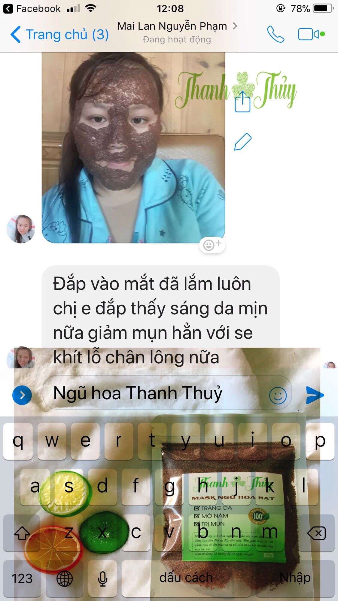 Mặt Nạ Ngũ Hoa Hạt- Hạt Đình Lịch
