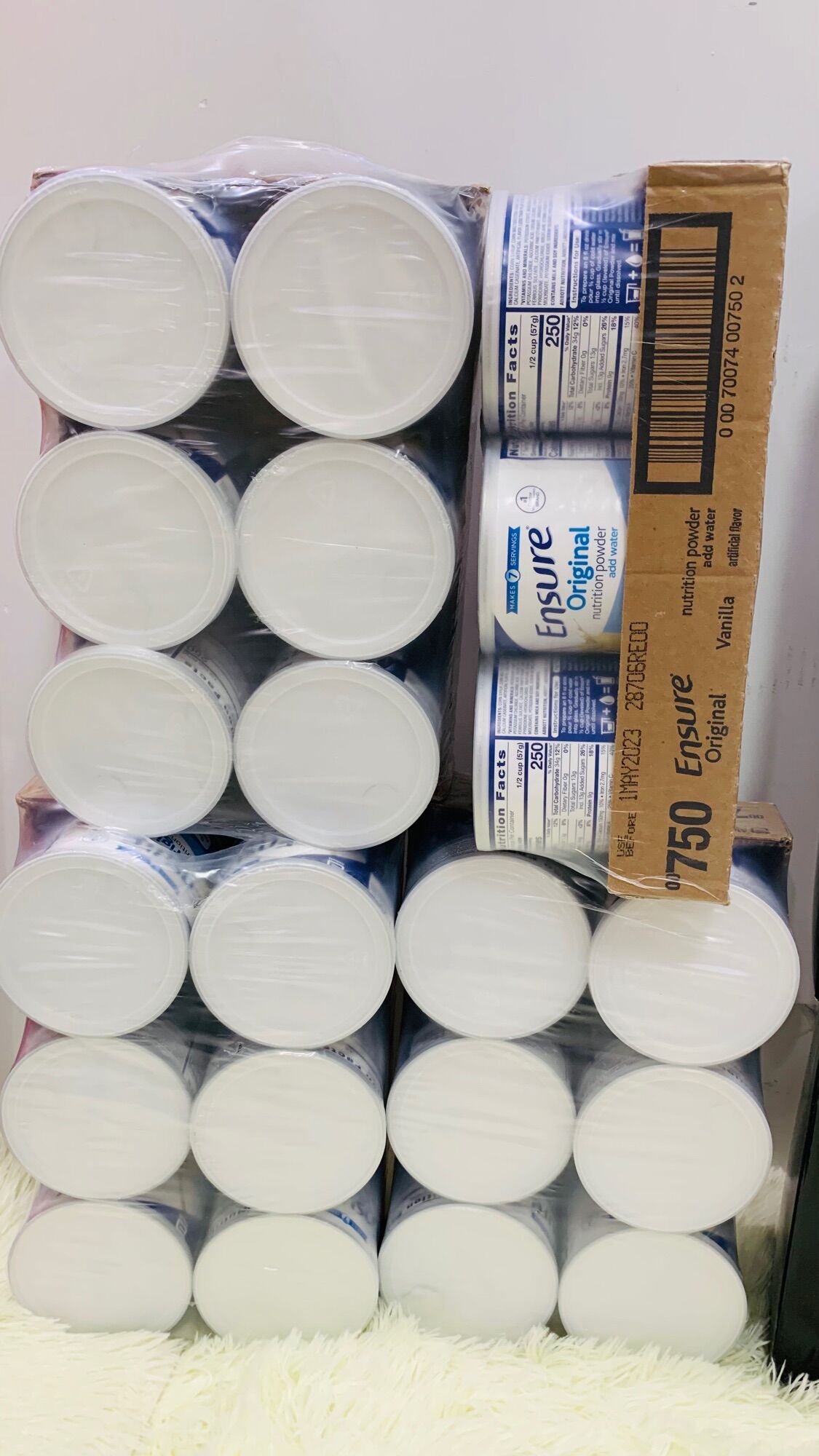 Set 6 lon Sữa ensure Mỹ