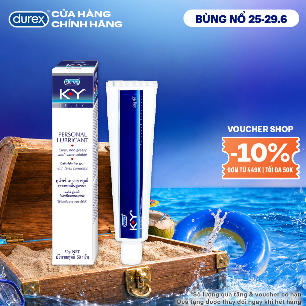 Gel bôi trơn Durex K-Y Jelly 50g ( KY Jelly)