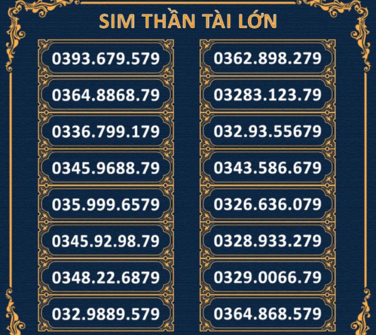 Xả Kho Sim Số Đẹp Vip đẳng cấp Doanh Nhân Thành đạt