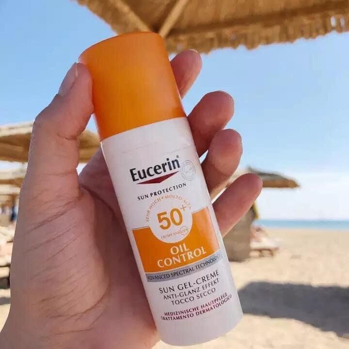 Kem chống nắng kiềm dầu Eucerin Sun Dry Touch Oil Control SPF50 50ml
