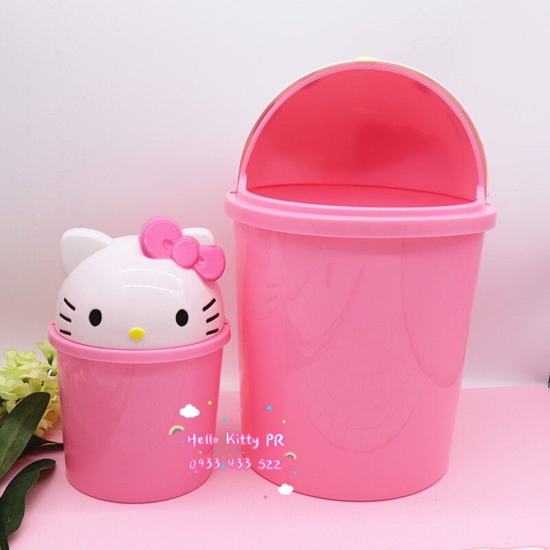 [Freeship MAX] Thùng rác 3D Hello Kitty PR