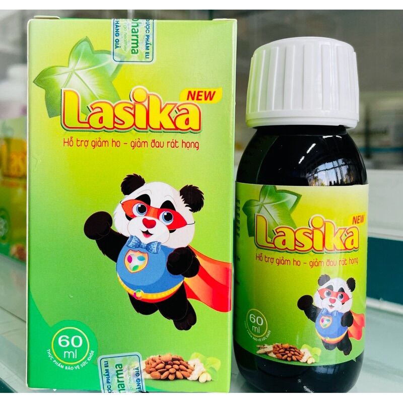 Siro Ho Lasika chai 60ml - lẻ 1 chai