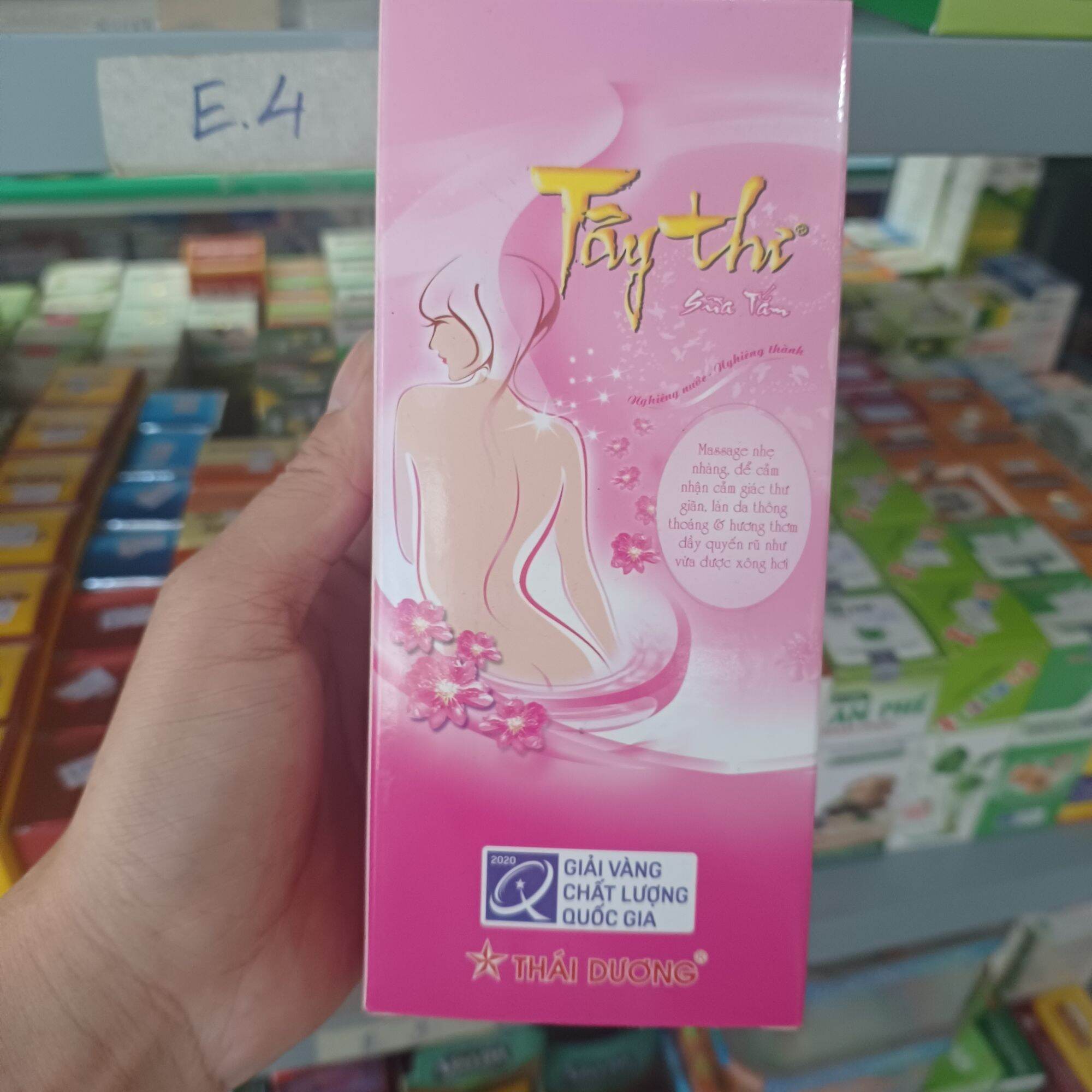 Sữa tắm tây thi tuýp 200g