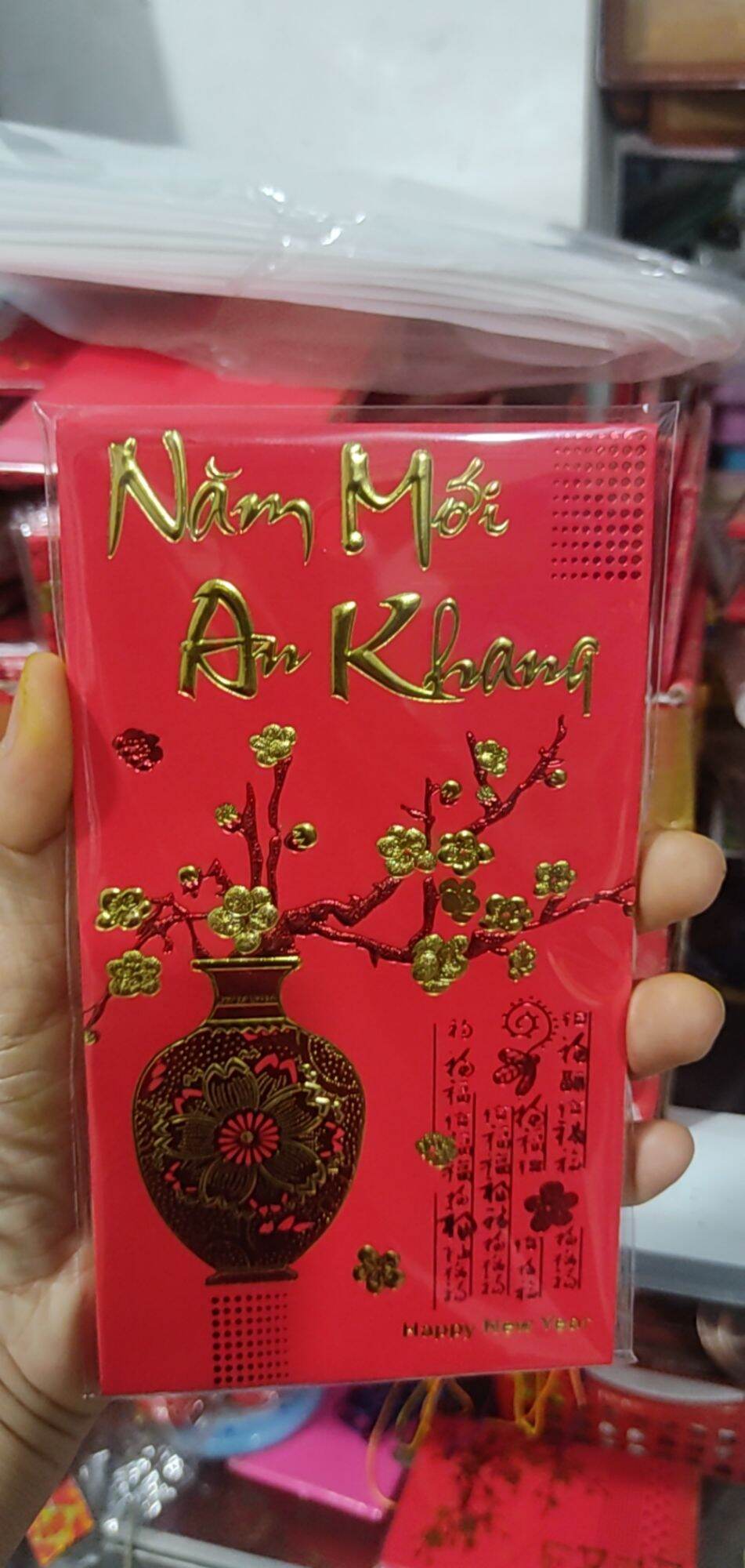 30 cái bao lì xì nhung cao cấp nhiều hình