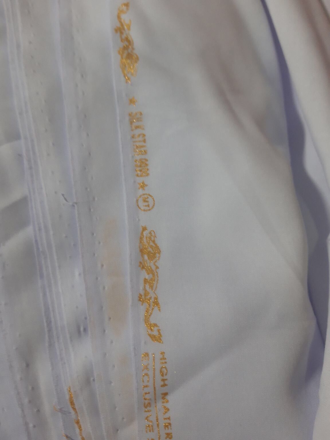 Sỉ 10 mét vải kate silk trắng khổ 1m15 chuyên may đồng phục học sinh, sơ mi công sở...