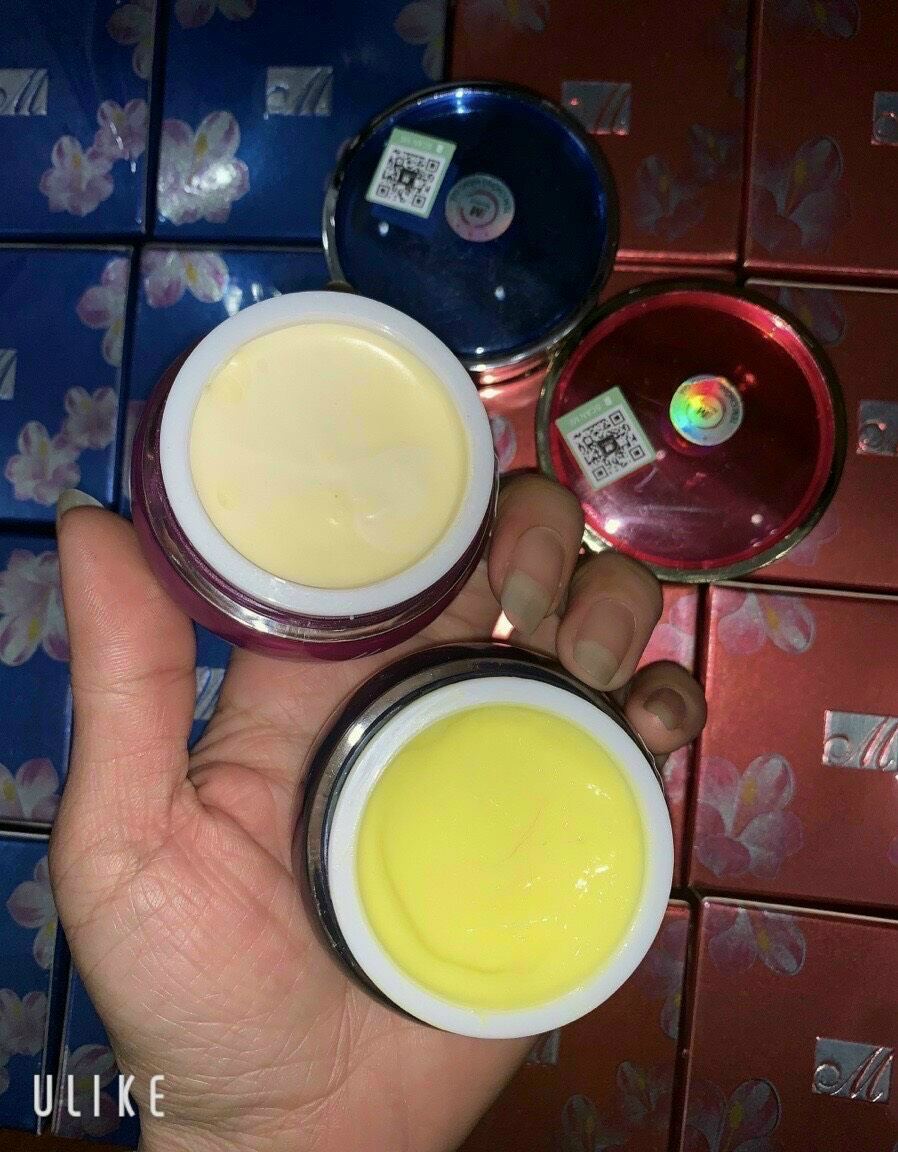 2 hủ kem face ngày đêm meiduzi trắng da trẻ hoá da giảm thâm nám