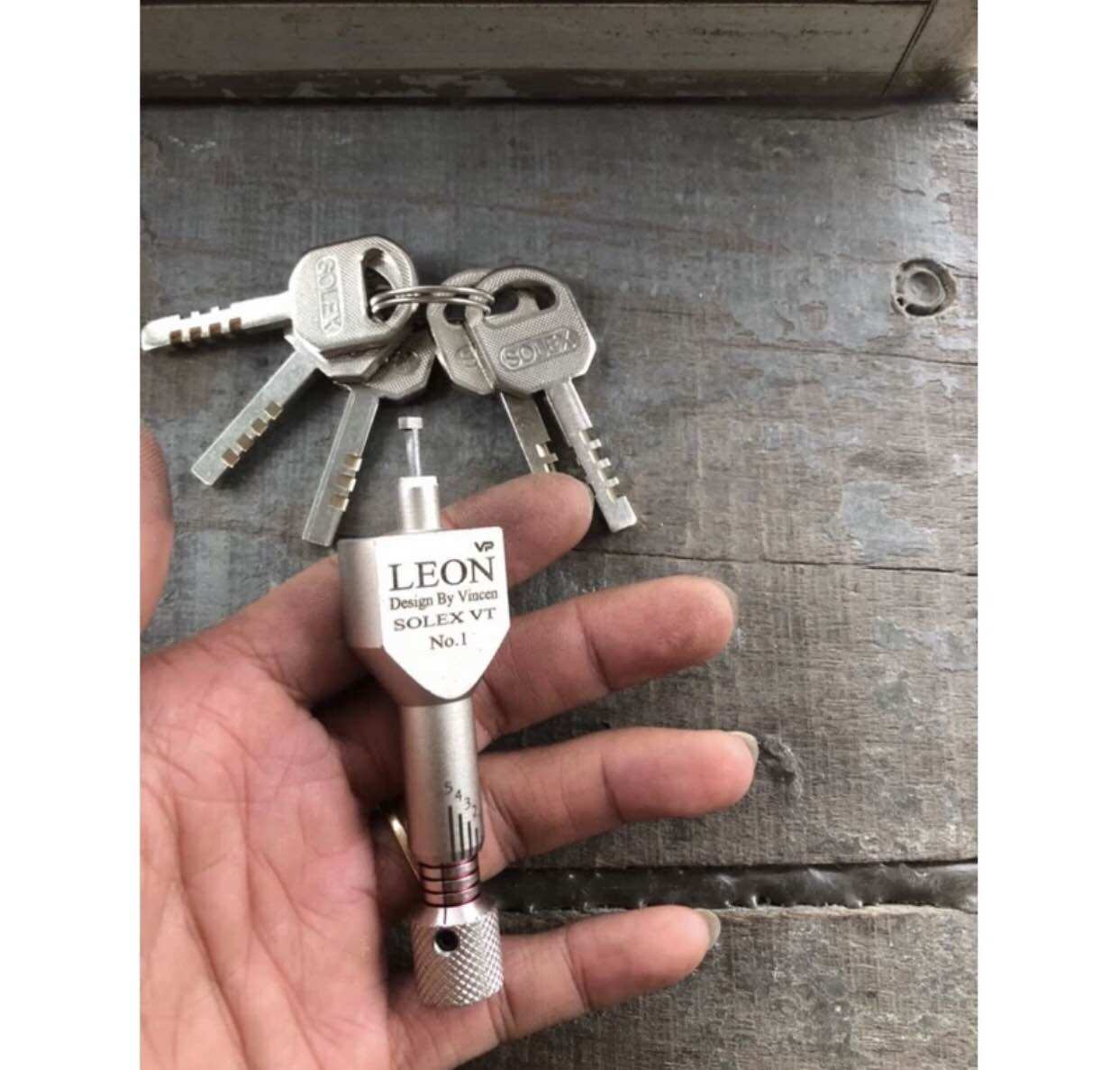 Bộ mở khoá solex việt tiệp loen 2in1 ( kèm bộ cữ làm chìa )