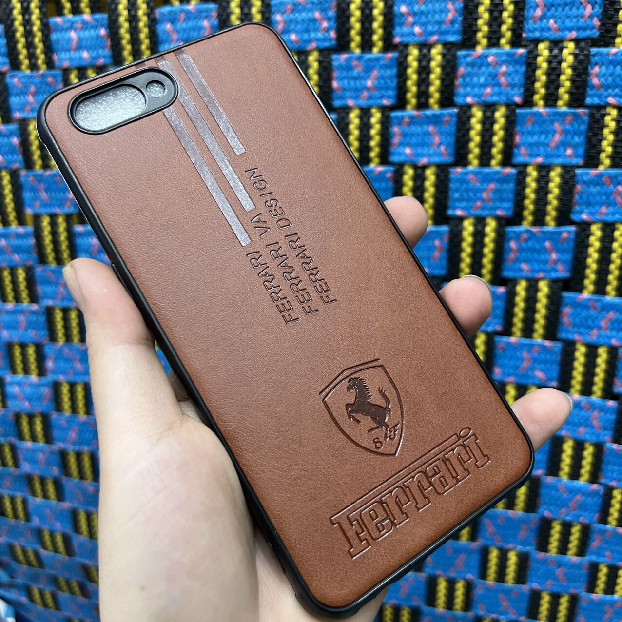 Case ốp lưng Oppo A3S dẻo kiểu da mềm mịn ôm máy