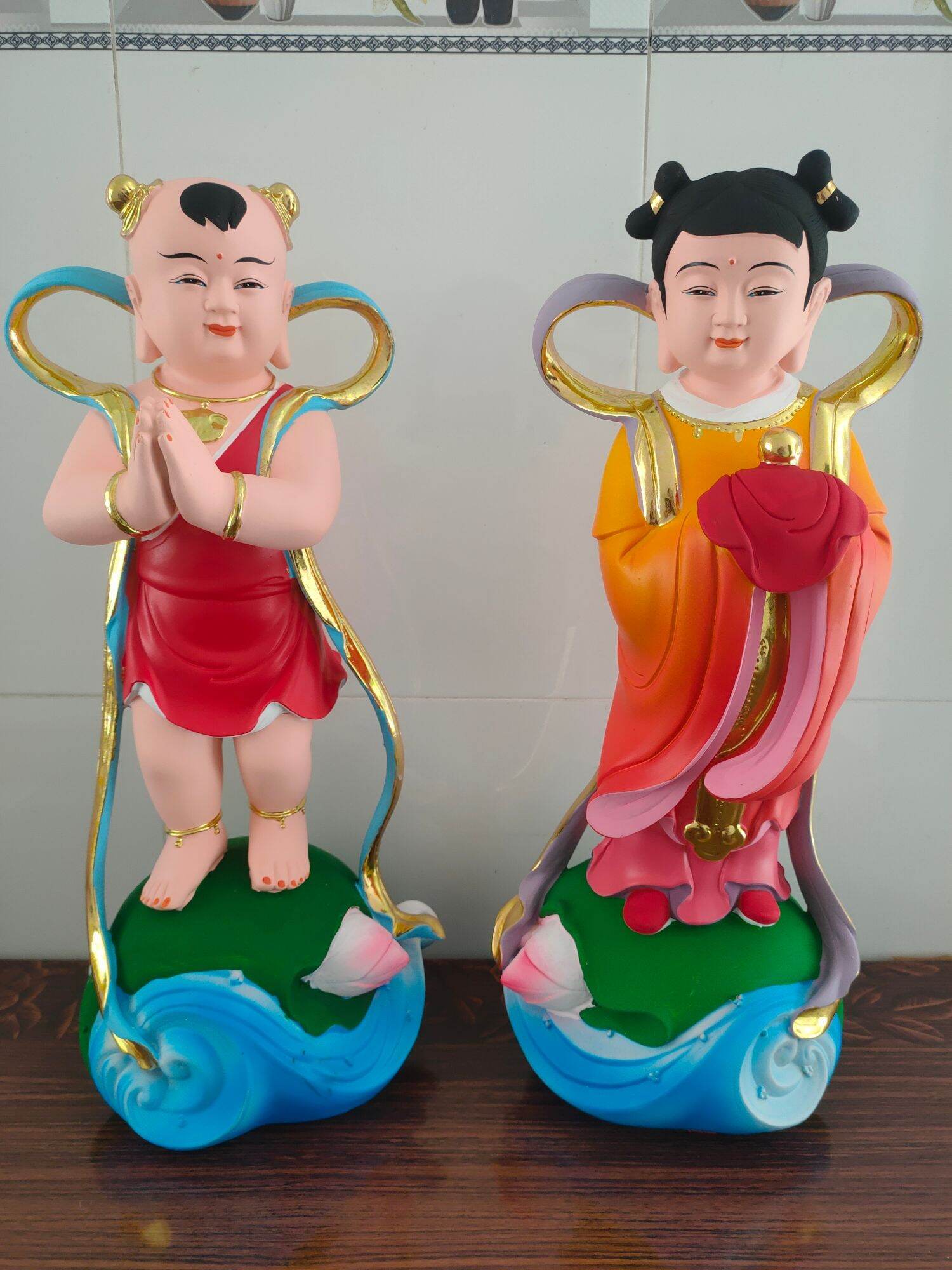 Tượng Tiên Đồng Ngọc Nữ 40cm