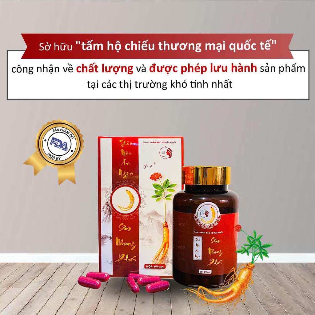 Sâm nhung plus Tăng cân-Ăn ngủ ngon