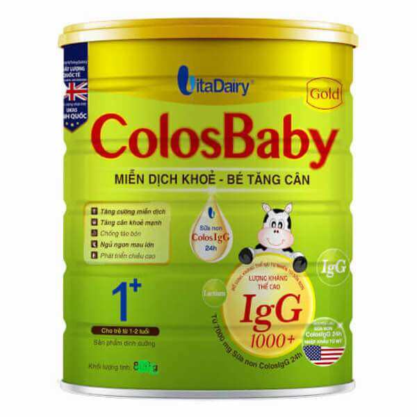 Sữa bột Colosbaby gold 1+ 800g