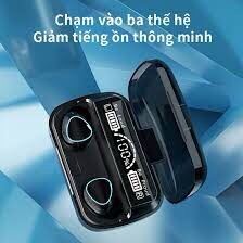 Tai nghe bluetooth không dây bass mạnh M10 TWS v5.1 3500mah nút chạm cảm ứng âm thanh HIFI