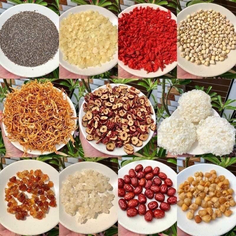 Set chè dưỡng nhan 400g
