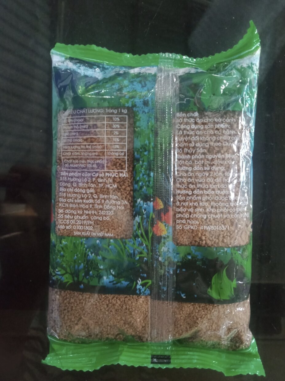 Cám shanghai  thức ăn cho cá cảnh (100g) hạt vỡ