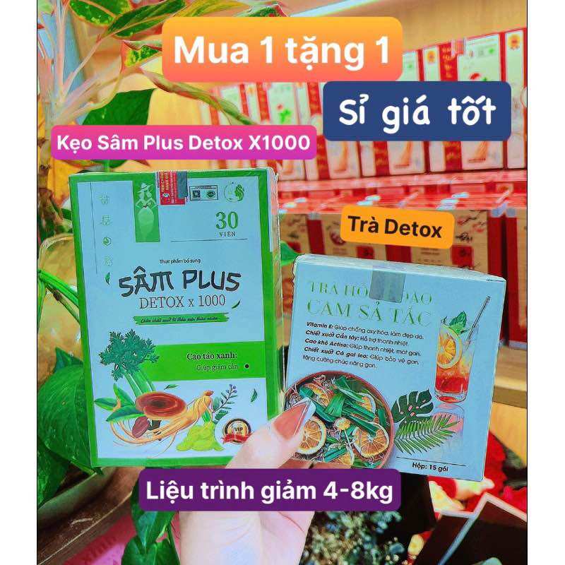 Kẹo giảm cân sâm plus s'body green