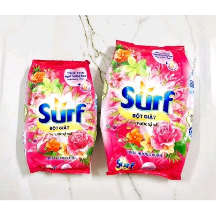 Bột giặt Surt gói 380g, 800g