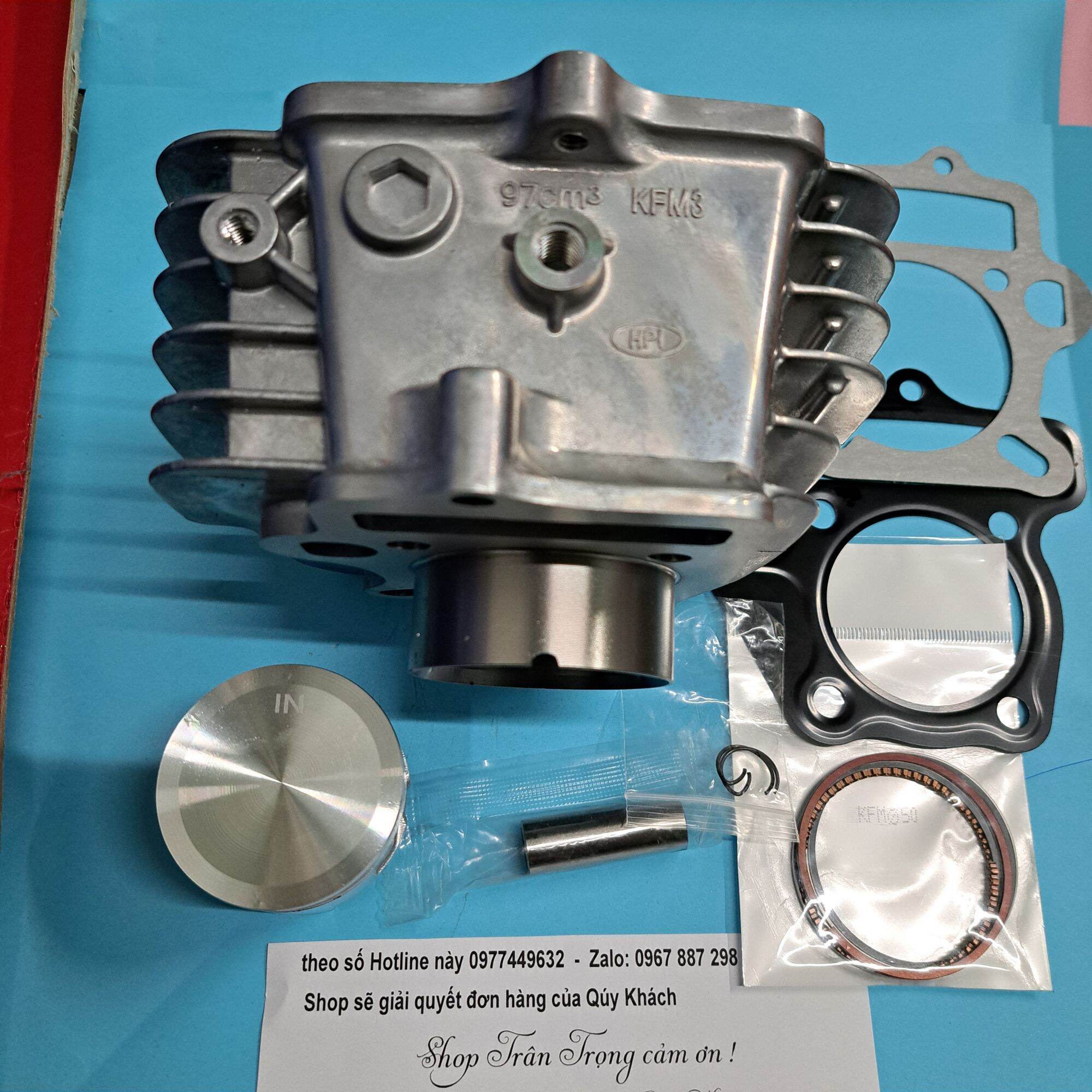 Bộ hơi Dream Việt 100, wave anpha ,wave
rs- s100 - rsx 100- Rs 100 - wave a 100 ... (xilanh Nòng nhôm xích cam 88 mắt)
