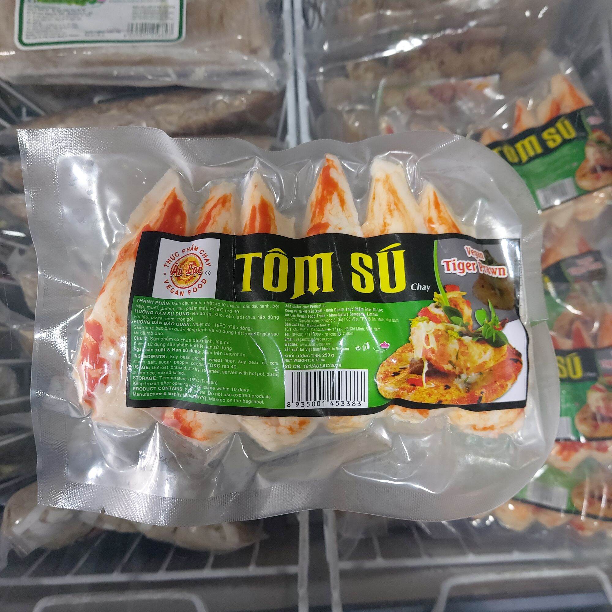 Tôm Sú Chay Âu Lạc 250g