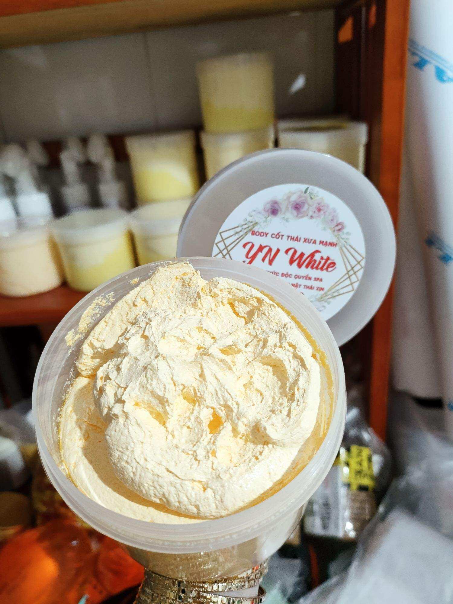 Kem cốt thái trộn chuẩn từ phôi kem mặt thái 500g