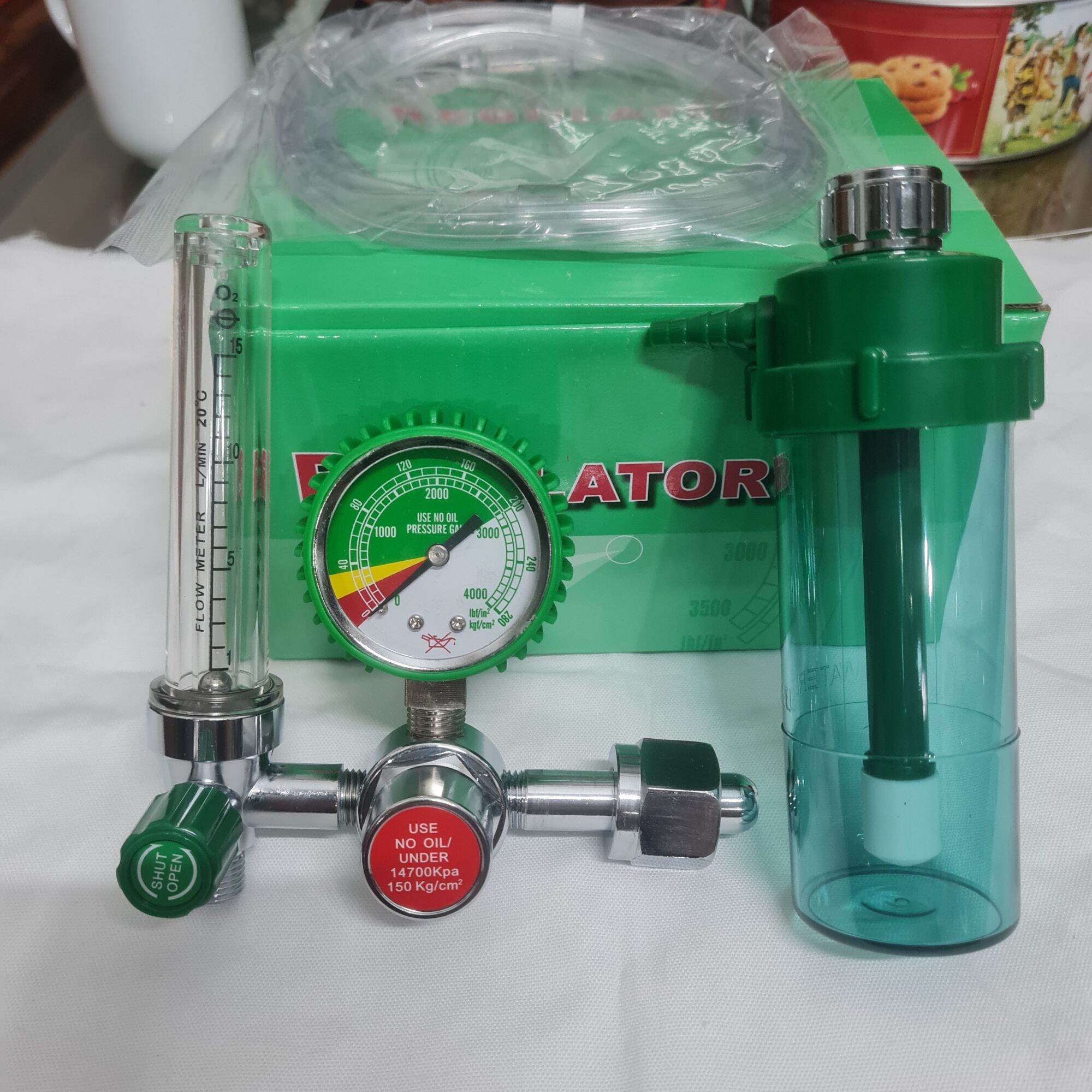 Đồng hồ Oxy y tế_Van điều áp Oxy y tế