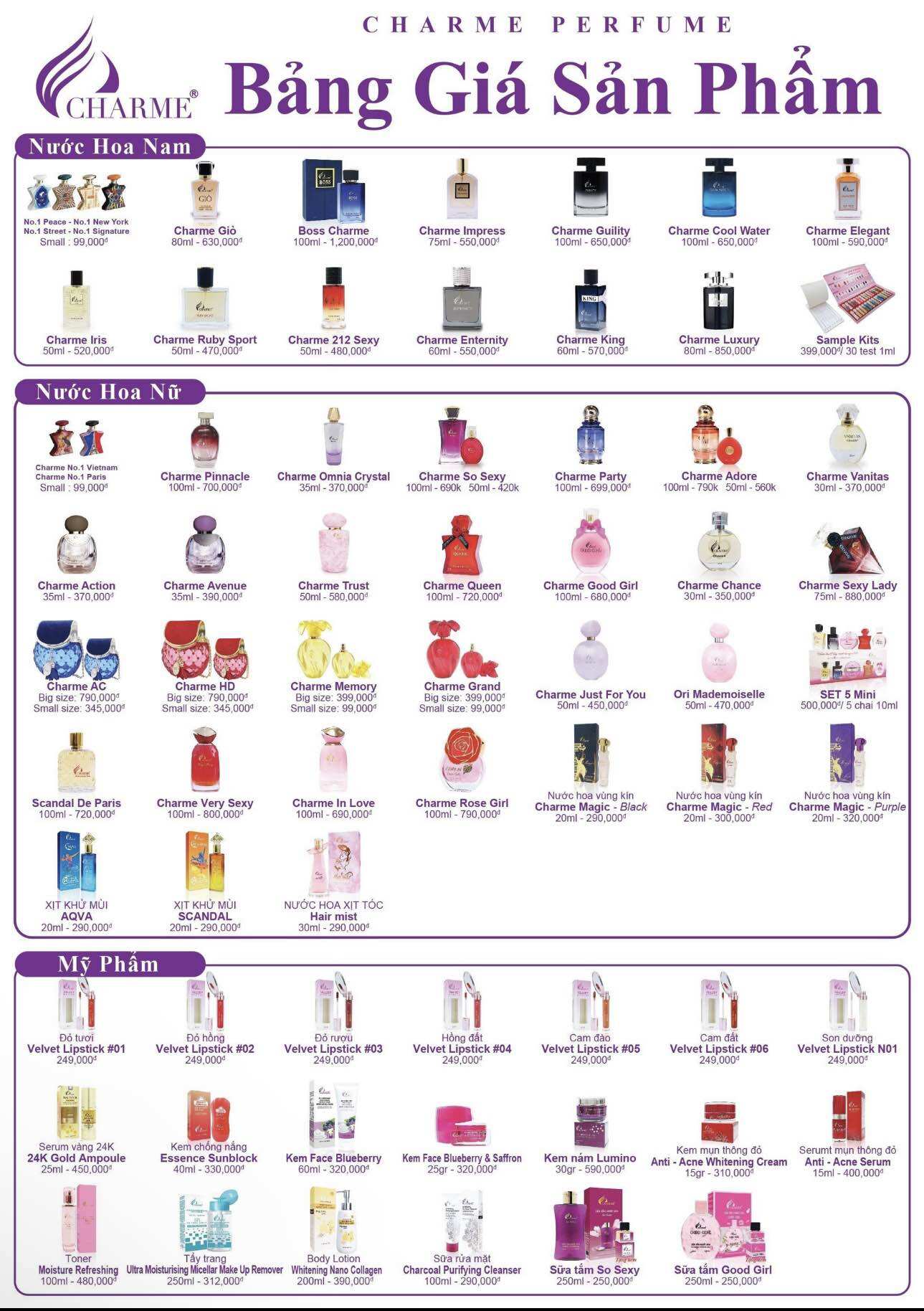 Nước hoa trust 50ml - trust 100ml