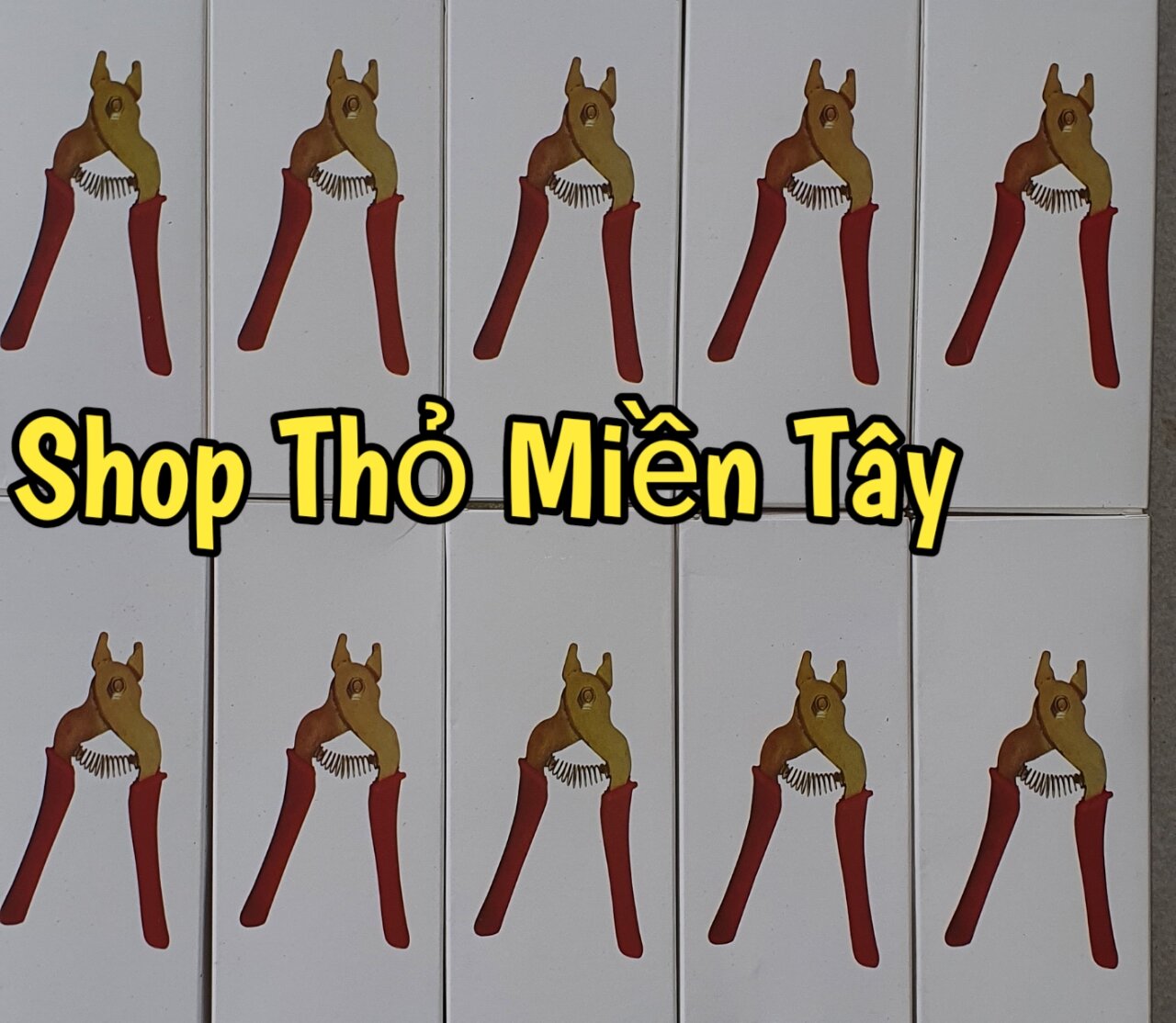 Giá sỉ 10 kìm bấm lồng công nghiệp thỏ, bồ câu, gà