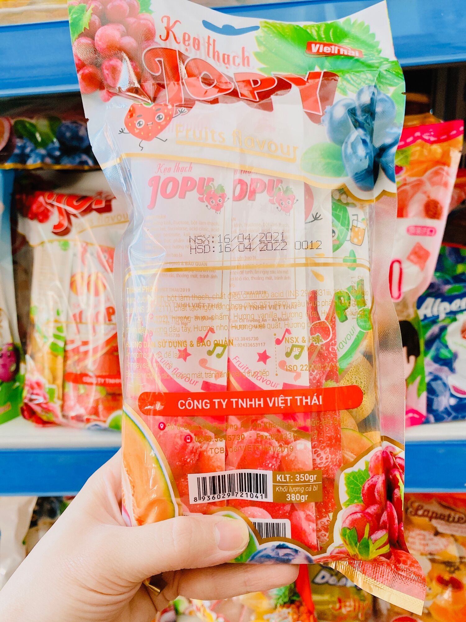KẸO THẠCH JOPY VIỆT THÁI