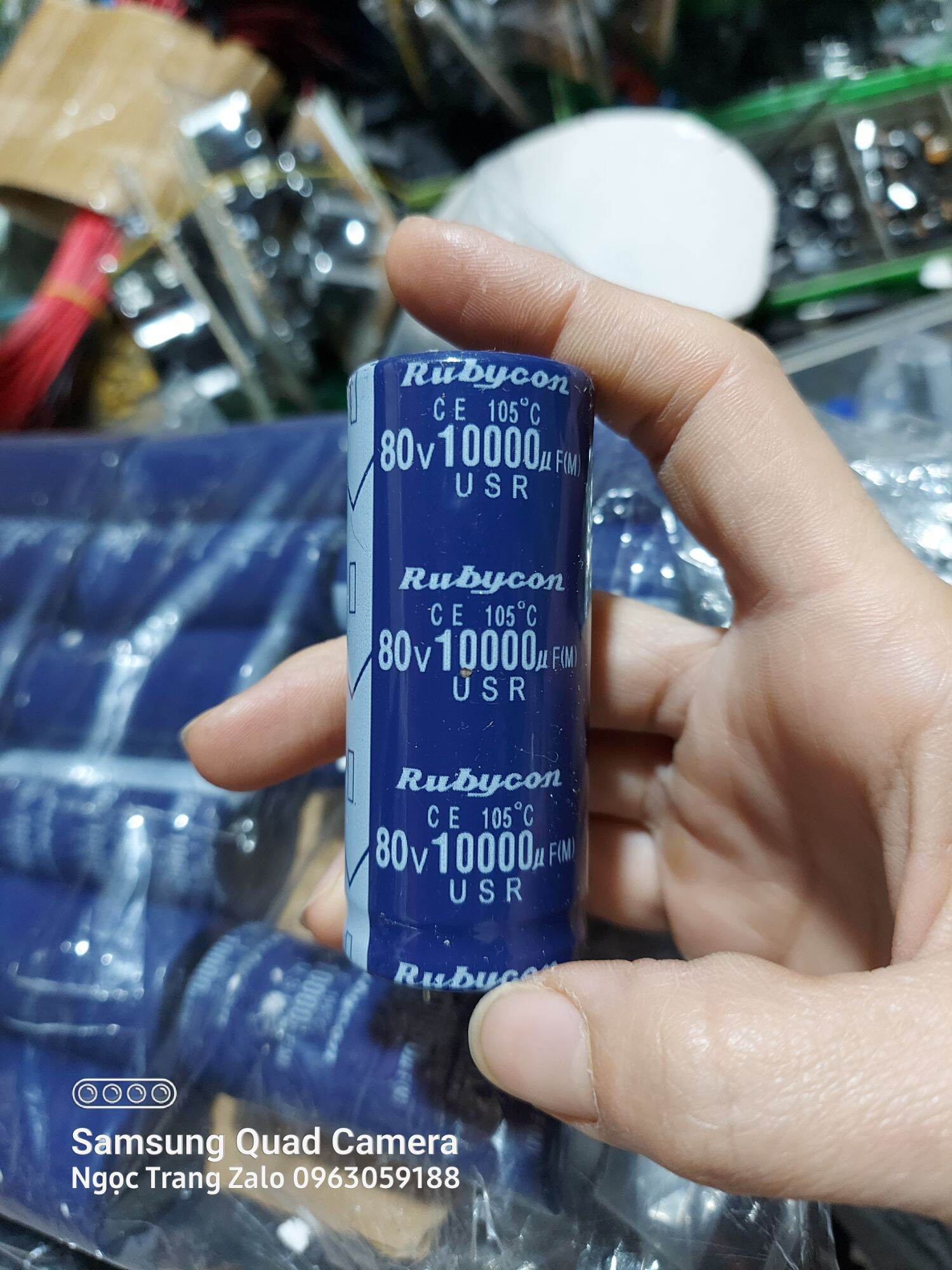 Tụ lọc nguồn 10.000 - 80v - giá 1 tụ