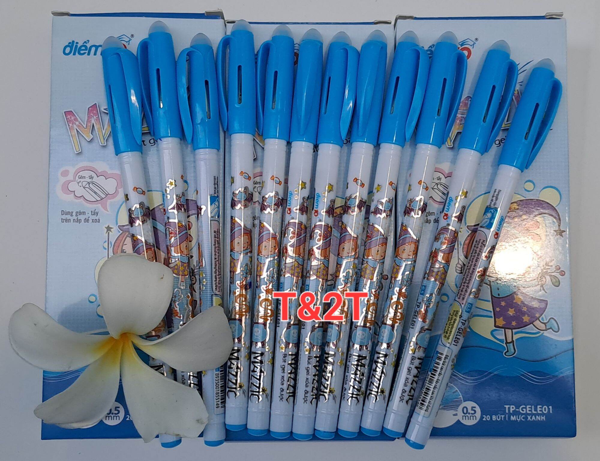 Bút Gel Mazzic xóa được (Hộp 20 cây)