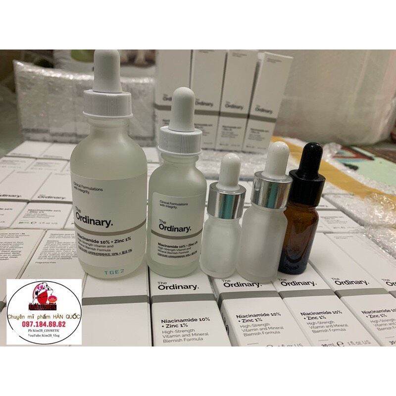 Serum Niacinamide The Ordinary sáng da giảm thâm mụn