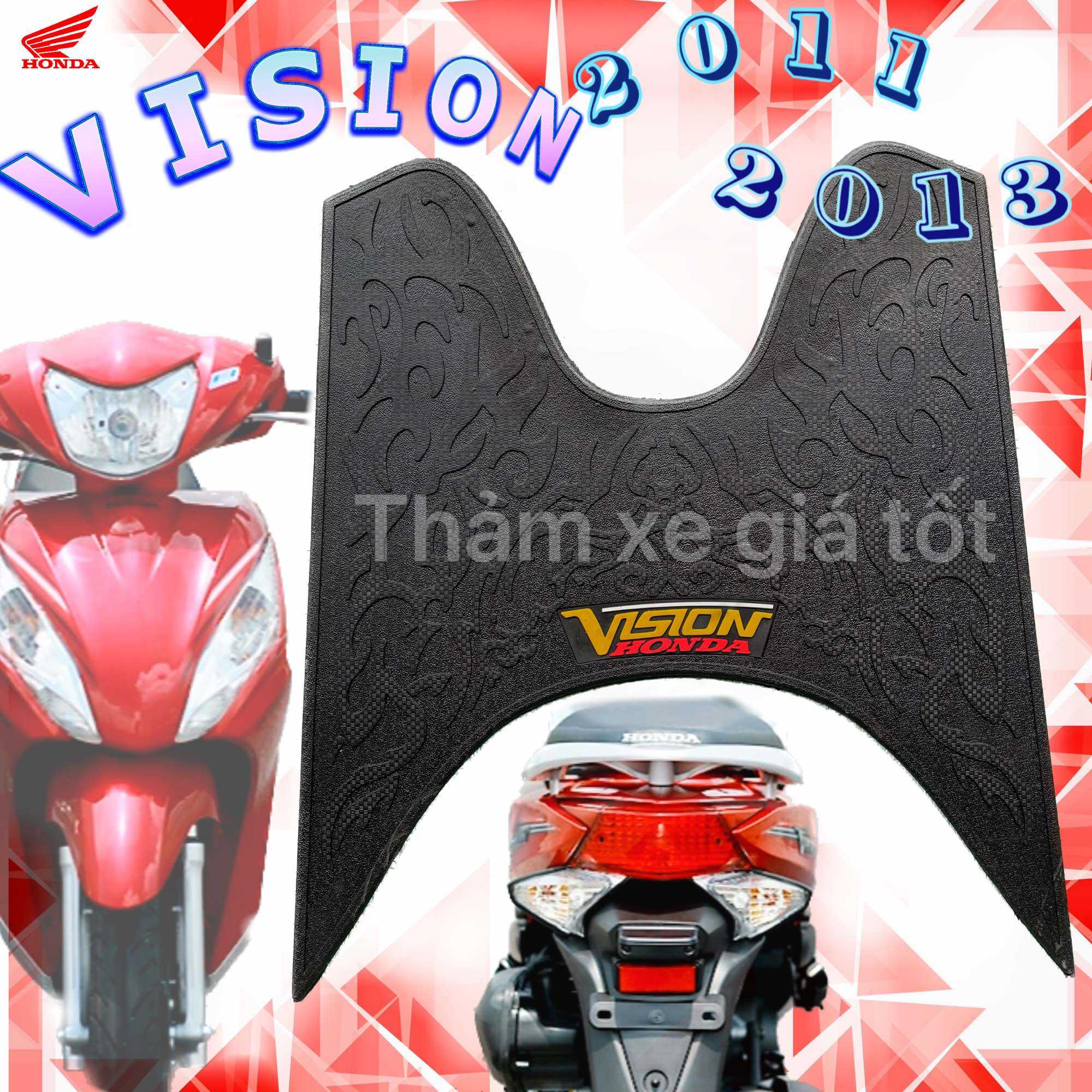 Thảm lót sàn xe, thảm xe Honda Vision 2013