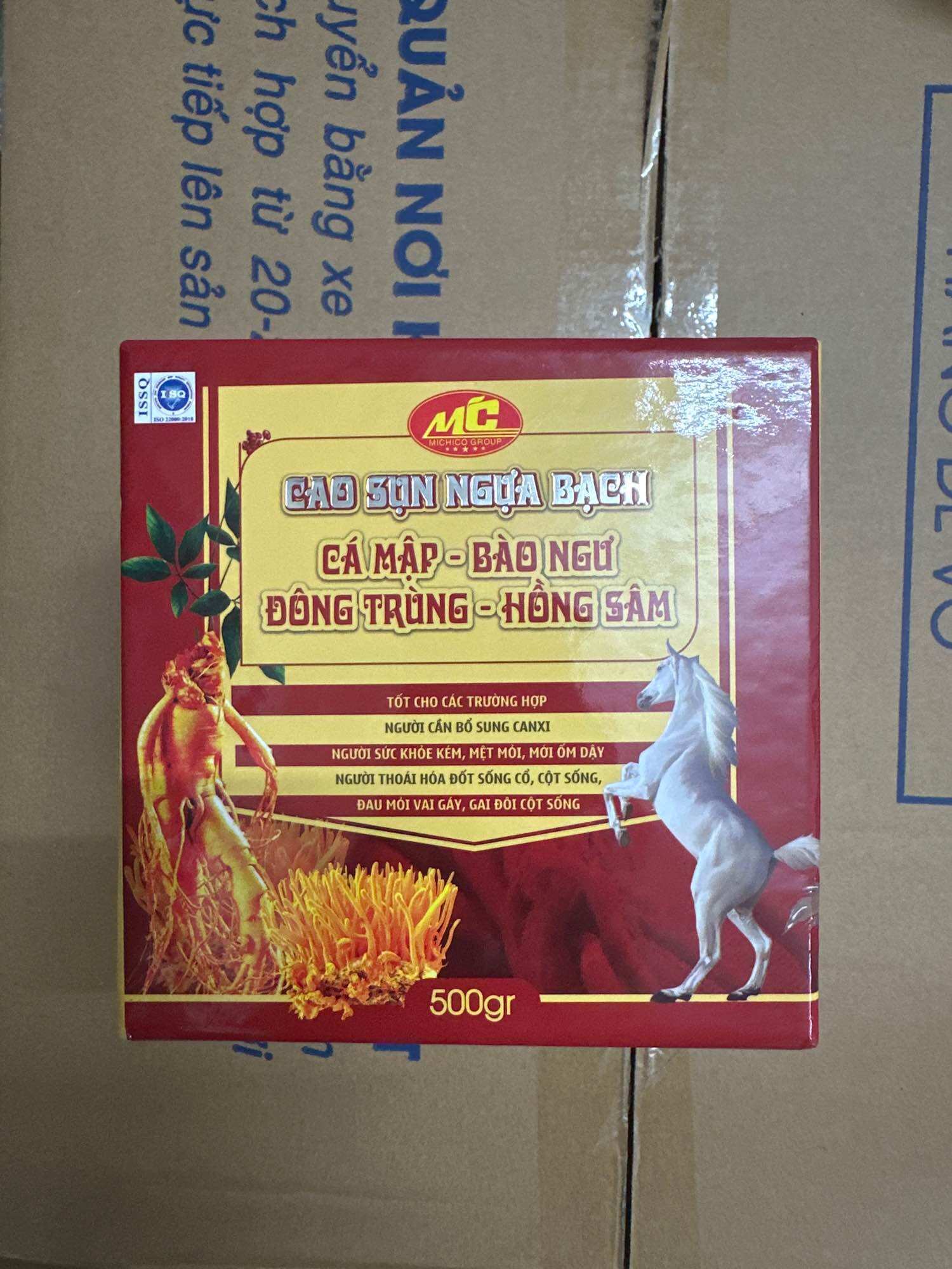 Cao Sụn ngựa bạch Hồng sâm Đông Trùng hạ thảo