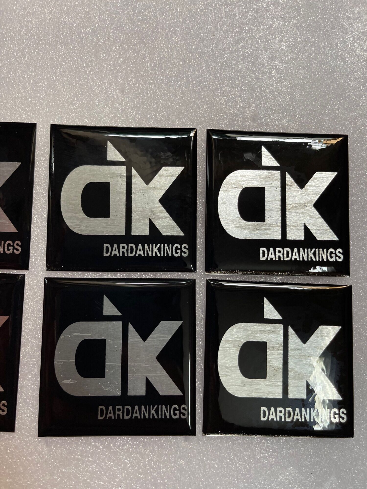 TEM DÁN THÙNG LOA LOGO DK ( DARDAKINGS) - CHO AE TỰ ĐÓNG THÙNG LOA (DIY )