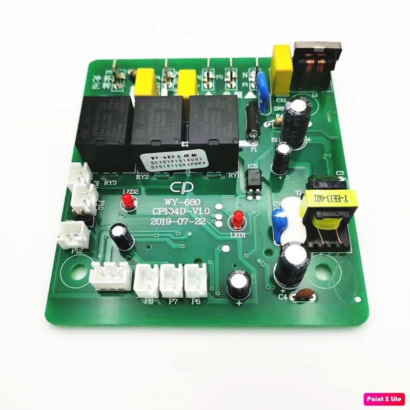 Bản điện tử, bo mạch máy dập cốc bán tự động Verly WY680