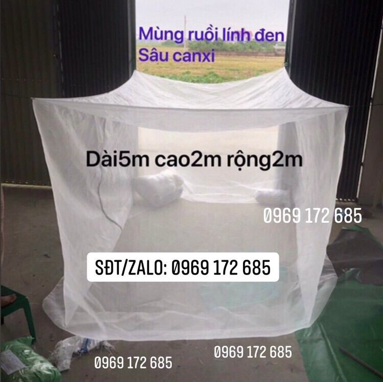 Mùng lưới nuôi cào cào châu chấu