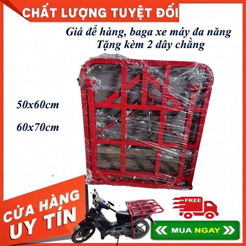 Giá chở hàng xe máy -Kệ trở hàng xe máy