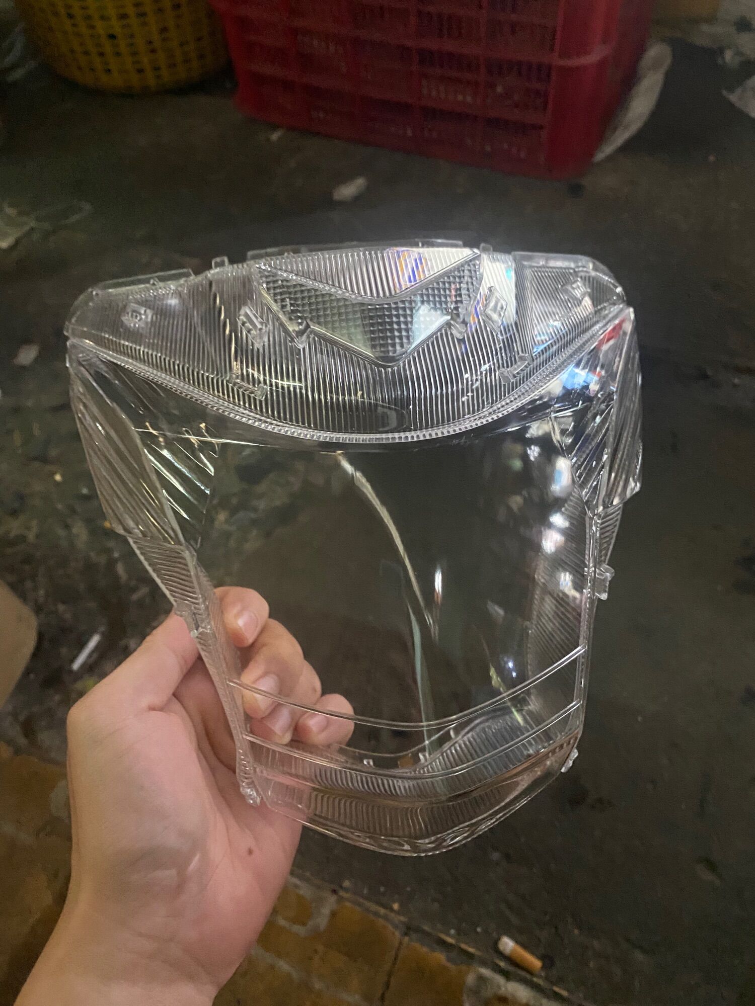 Mica pha đèn trước Satria
