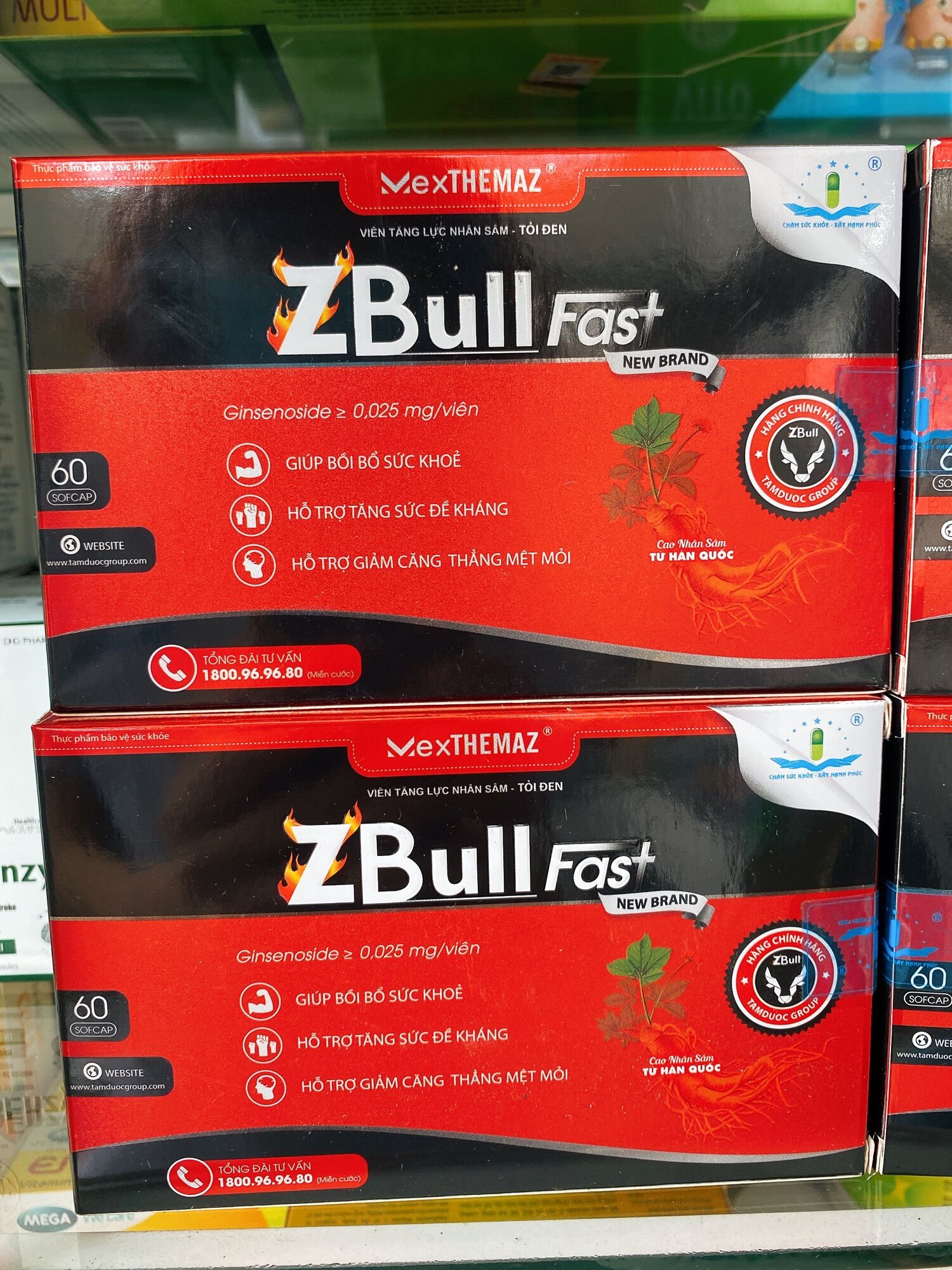 [HCM]Viên tăng lực nhân sâm tỏi đen ZBULL - khôi phục sinh lực tăng cường sức đề kháng