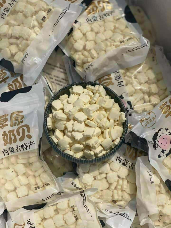 KẸO BÒ SỮA NÉN 250G - 100 VIÊN ĐẶC SẢN MÔNG CỔ