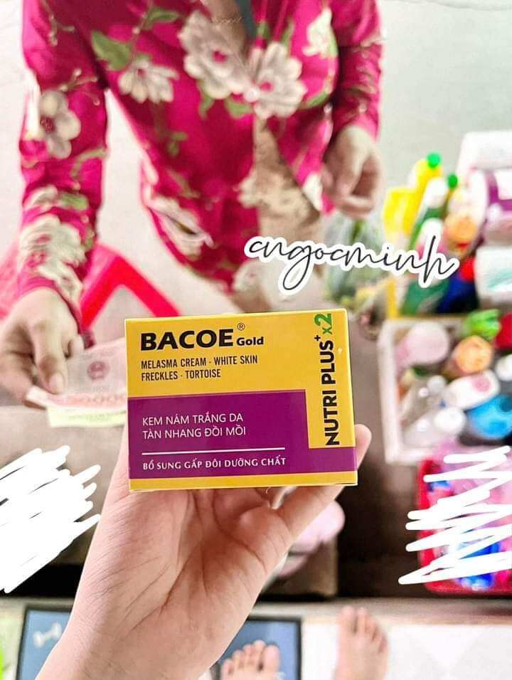 kem bacoe gold nám tàn nhang đồi mồi 25g