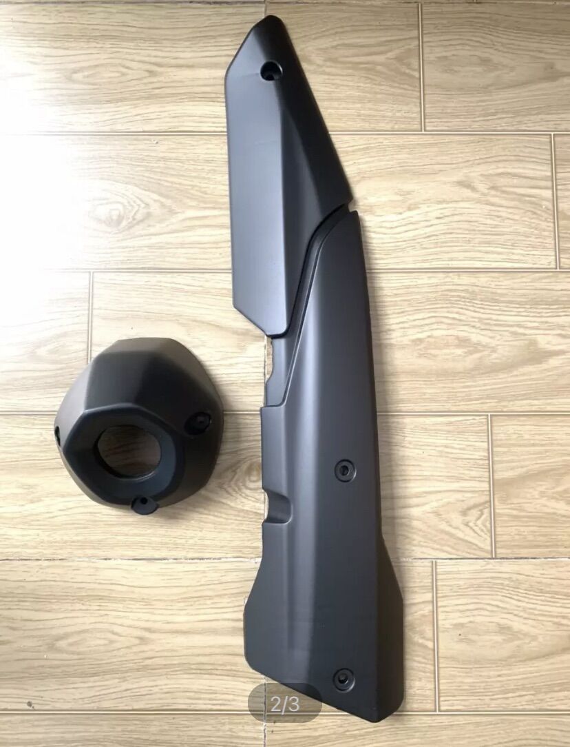 Ốp bô ĐEN NHÁM - Ex 155
