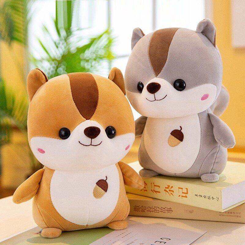 30cm Gấu bông sóc hạt dẻ 💖 Thú nhồi bông cao cấp 💖 Kích thước 30cm