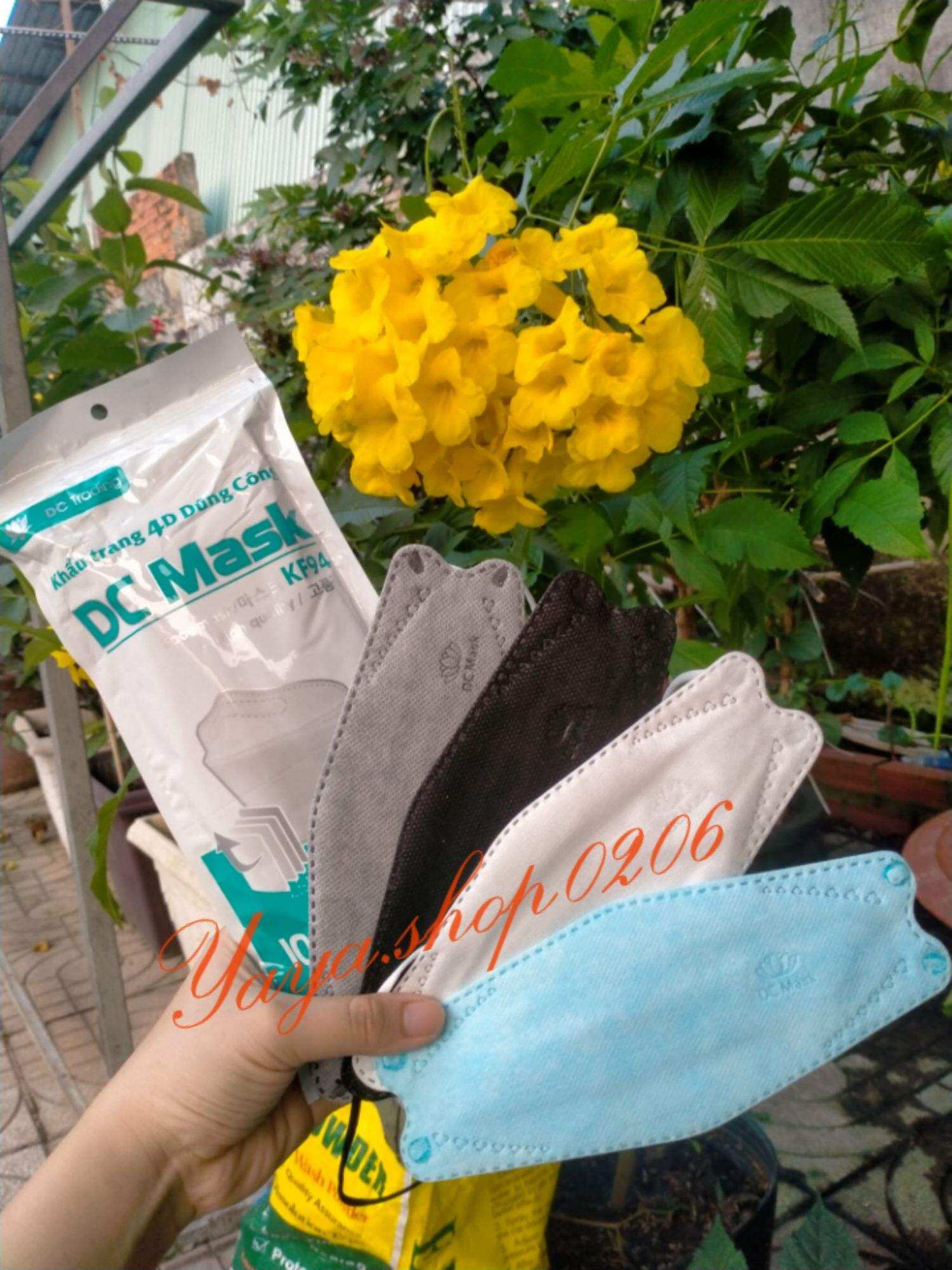 Set 50 cái khẩu trang 4D Kf94 DC MASK (cam kết gửi hàng loại DC)