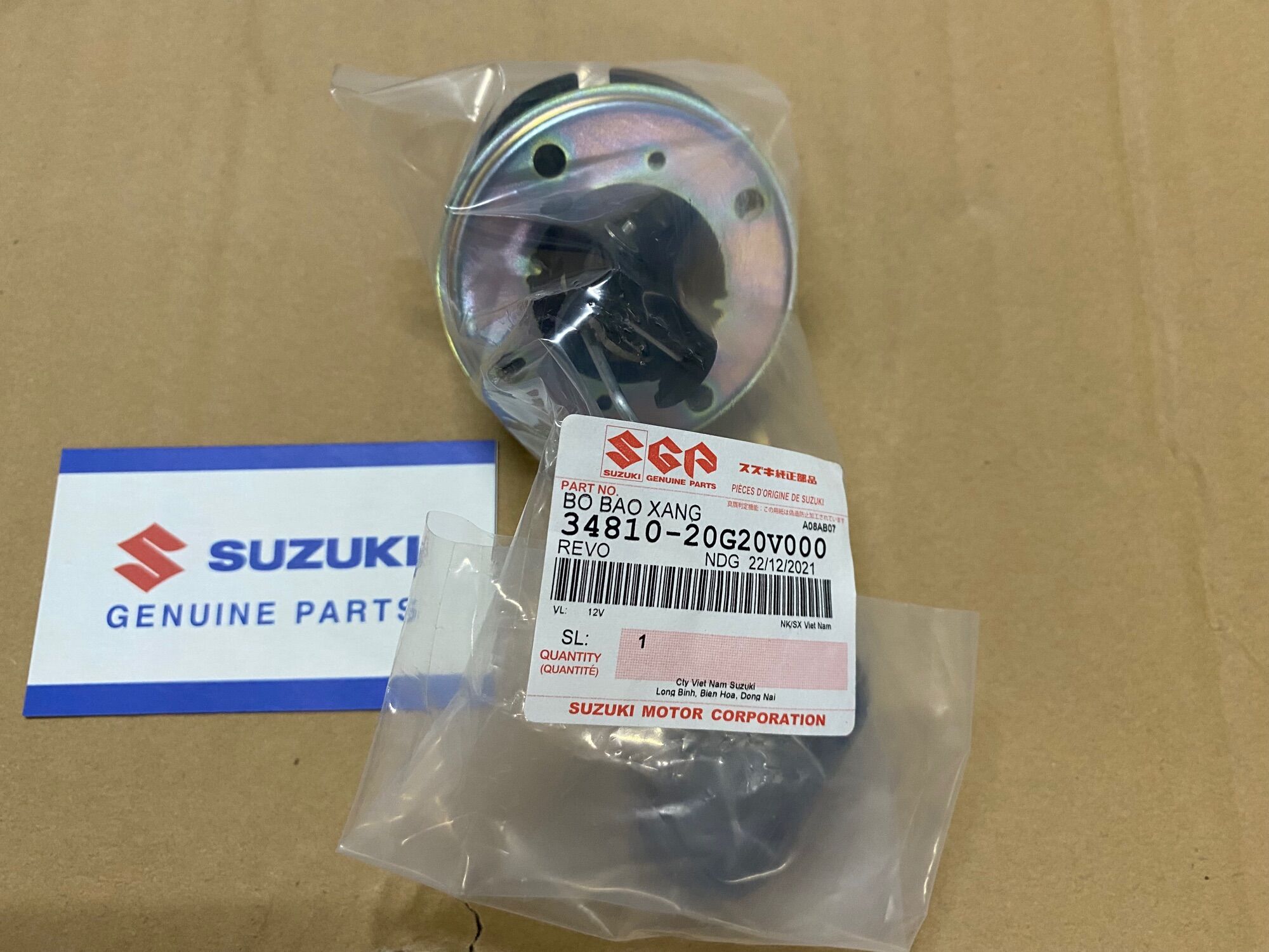 Phao Báo xăng axelo xbike smash revo suzuki chính hãng