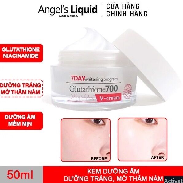 Kem dưỡng trắng da 7 DAY GLUTATHIONE 700 50ml