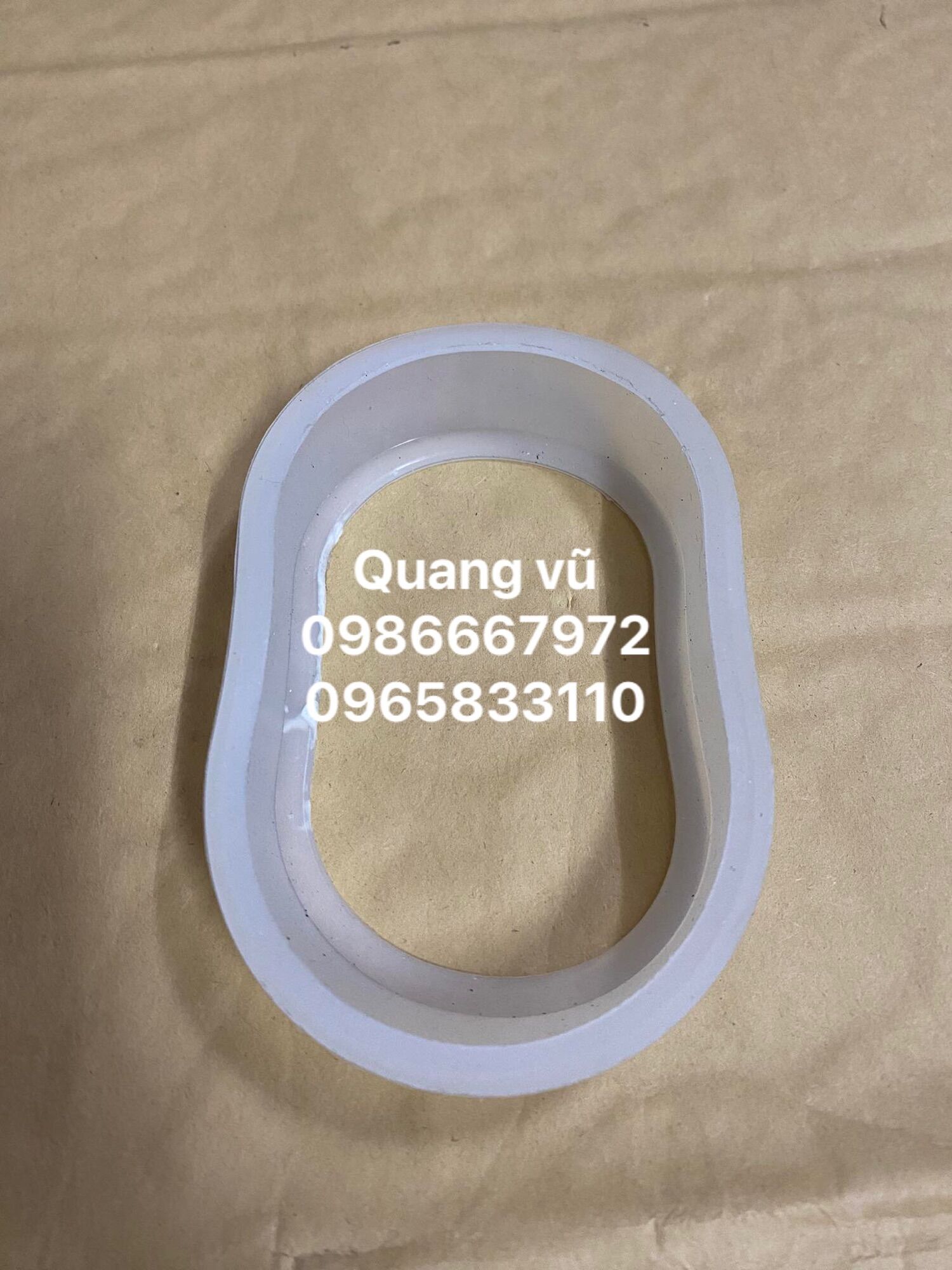 Gioăng bình nóng lạnh ariston 50l-80l-100l silicon tốt lắp ruột bầu dục