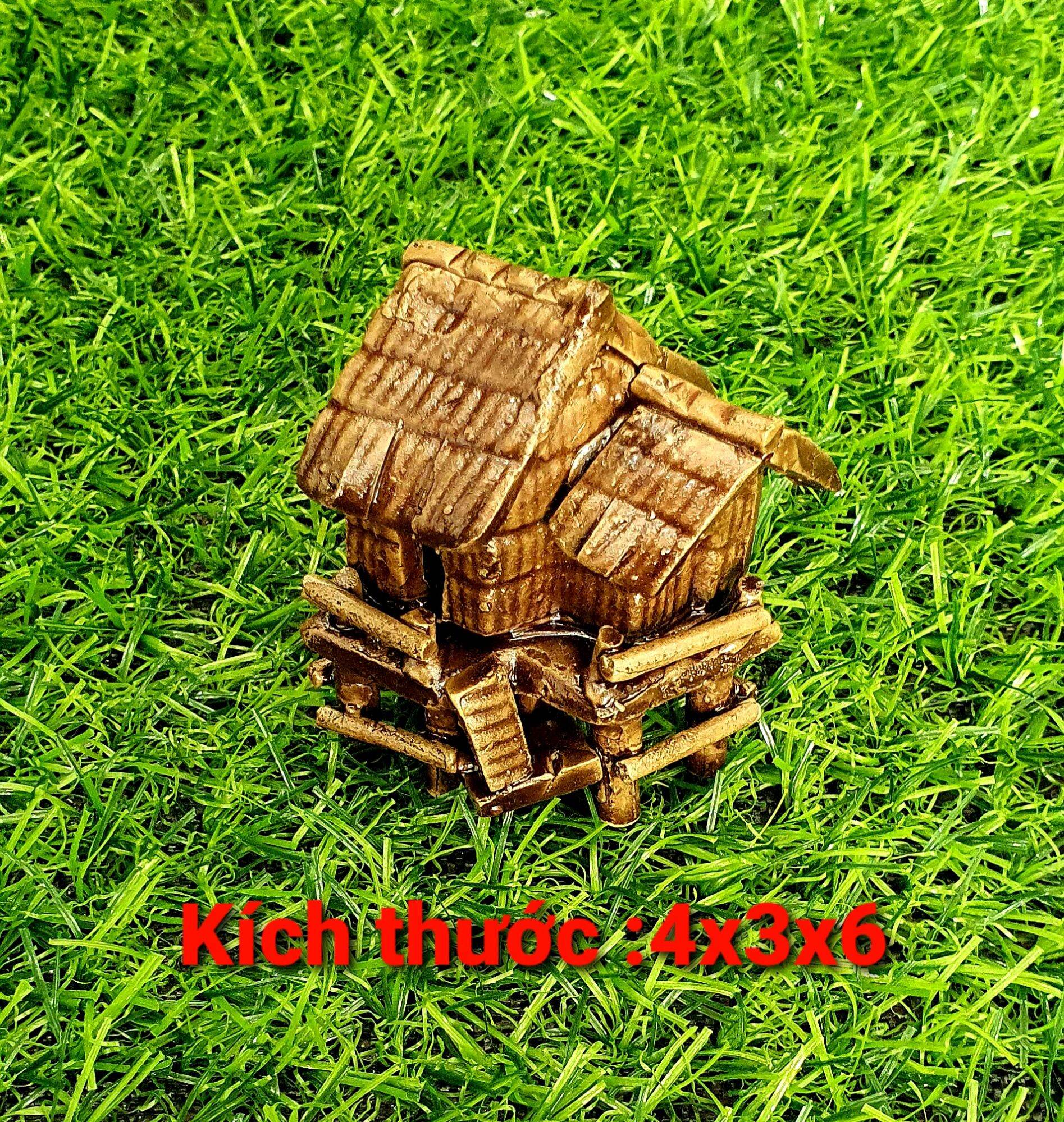 Đồ Chơi Tép - Trang Trí Hồ Cá - Hàng Mini Xinh xắn - Nhà Sàn